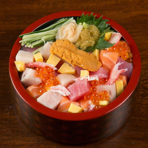 Sashimi Bowl - Tsukiji Fish Market Restaurant